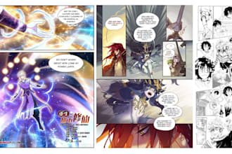 draw anime manga comic book art manga comic artist anime comic book illustration