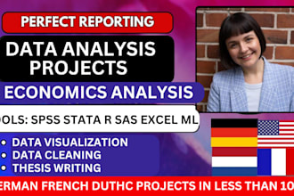 do data visualization, analysis, and reporting using r spss, SAS stata jmovi
