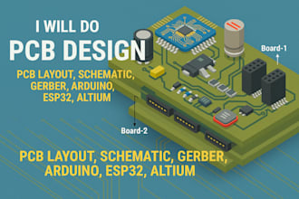 pcb design, pcb layout, embedded system, schematic, electric circuit, arduino