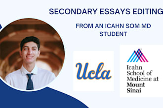 edit your medical school secondary essays