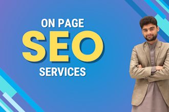 fix and optimize on page SEO issues on your shopify, wordpress, or wix