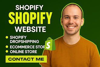 build 7 figure shopify dropshipping store with hot products, shopify website