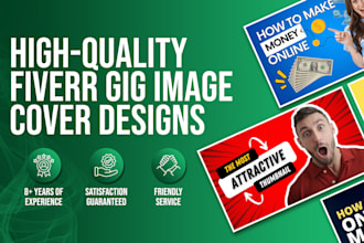 design an attention grabbing fiverr gig image to boost your clicks