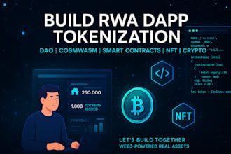 build rwa dapp tokenization dao uniswap smart contracts nft crypto tokenization