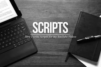 write your podcast script, screenplay, short video, and video screenwriting
