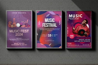 design retro vintage posters, travel, event, film, or  movie posters