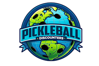 design unique high quality pickleball company logo