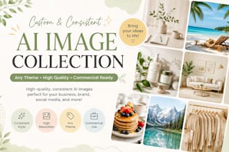 create a custom ai image collection for your project