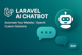 build and fix laravel ai chatbot in your webiste