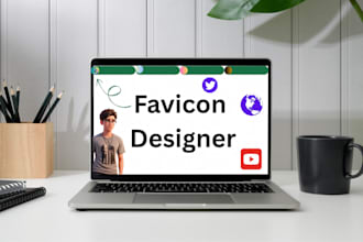 do professional logo favicon in 12 hours