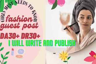do fashion and health guest post with high da and dr