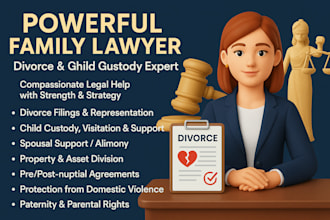 be your UK family lawyer for divorce, child custody and child support cases