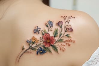 do professional tattoo design black and white or color
