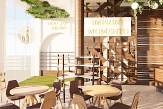 create 3d models plus 2d drafts and high quality renders
