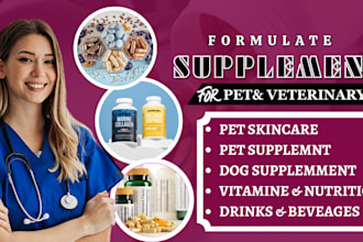 develop herbal or natural food supplements with functional ingredients