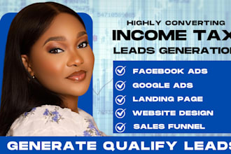 income tax leads tax leads tax website income tax preparation website tax leads
