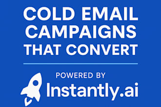 build and manage cold email campaigns using instantly and lemlist