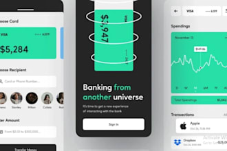 build fintech app crypto wallet app neobank app money transfer app loan app