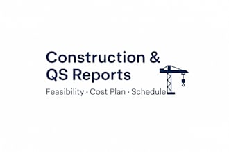 do construction management, quantity surveying or urban planning reports
