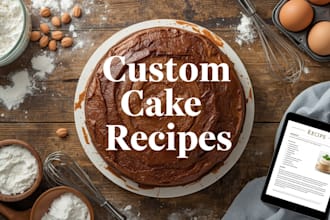 create delicious custom 4k graphical cake recipes for teens and kids videos