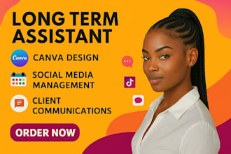 be long term social media virtual assistant personal executive virtual assistant