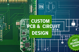 design professional pcb schematic and circuit layout using kicad or altium