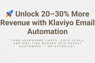 build revenue boosting klaviyo automation flows for your shopify store