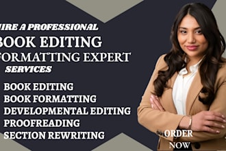 be book editor, format and proofread fiction novel, children book, non fiction