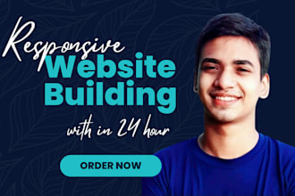 create or design godaddy website for you