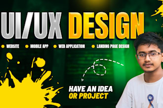 do UI UX design, website, dashboard, mobile app UI UX design in figma