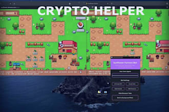 create custom game bots, cheat bots, farm bots, or mmorpg automation tool