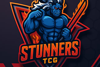 design a premium mascot logo for esports, twitch, youtube, and gaming teams