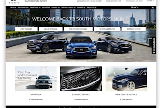 design car dealership website, car listing website, car dealer, auto dealer site