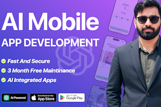 develop ai mobile app, ai integration ios app, android app, mobile app developer