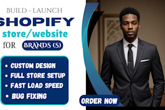design high converting custom shopify website shopify clone shopify website
