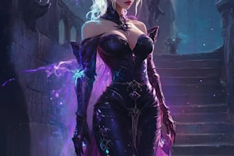 create a character for your role playing, fantasy character