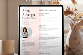 design and improve your CV and cover letter