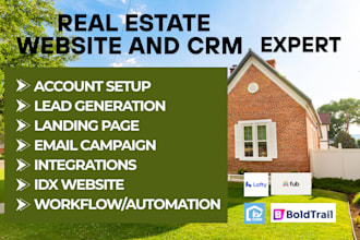 setup follow up boss, lofty crm, lofty website, kvcore, idx website
