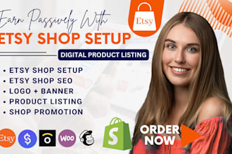 do etsy shop setup with etsy product etsy listing etsy digital product, etsy SEO