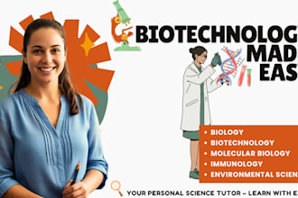 help you learn biotechnology, molecular biology, and related subjects