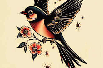 make minimal tattoo design