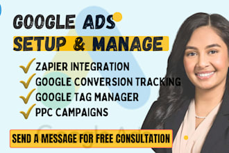 setup google ads zapier integration create report lead form entry campaign API