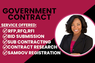 write  a winning government contract,  bid proposal, bid submission, rfp, rfq