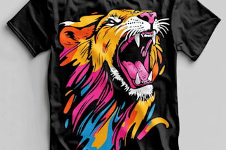 provide you graphic and streetwear t shirt designs