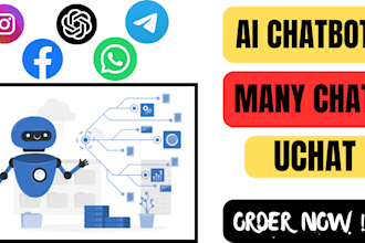 create ai chatbot for your business with uchat manychat chatgpt  ig wa fb