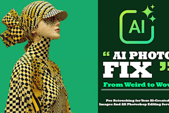 do pro photo editing and fix ai art and ai generated images