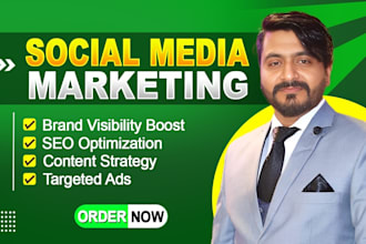 do social media marketing and seo optimization of your brand