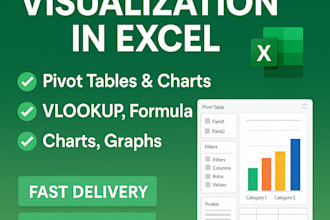 do vlookup, pivot tables, formulas, graphs, charts works in excel
