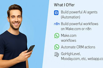 automate your business using ai agents, n8n zapier and crm tools