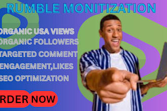 organically promote your rumble channel to real USA viewers